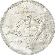 Moneda, Colombia, 10 Pesos, 1981