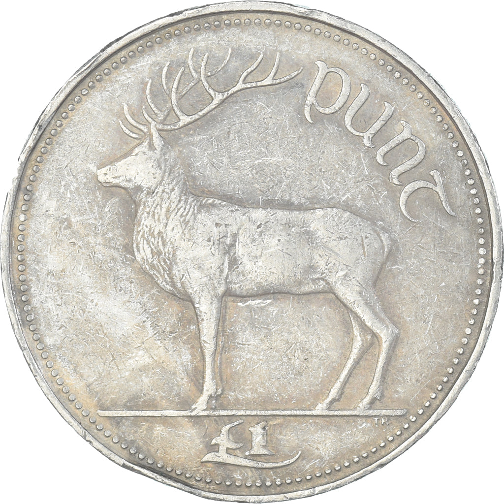 Münze, Ireland, Punt, Pound, 1990
