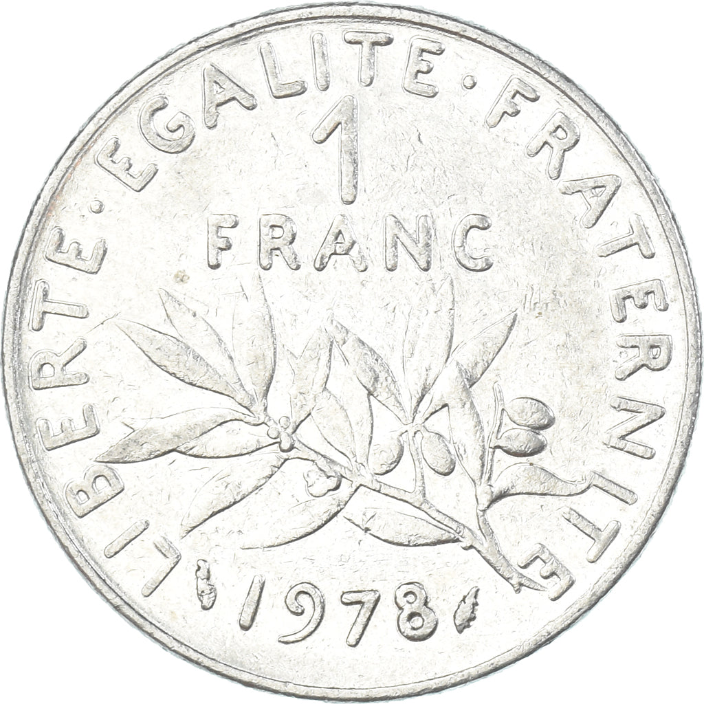 Moneta, Francja, Franc, 1978