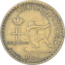 Moneta, Monaco, Franc, 1924
