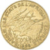 Coin, Central African States, 10 Francs, 1998