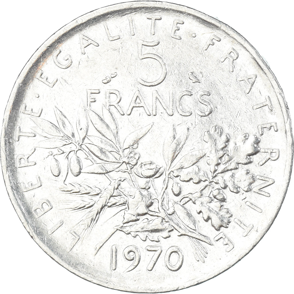 Coin, France, 5 Francs, 1970