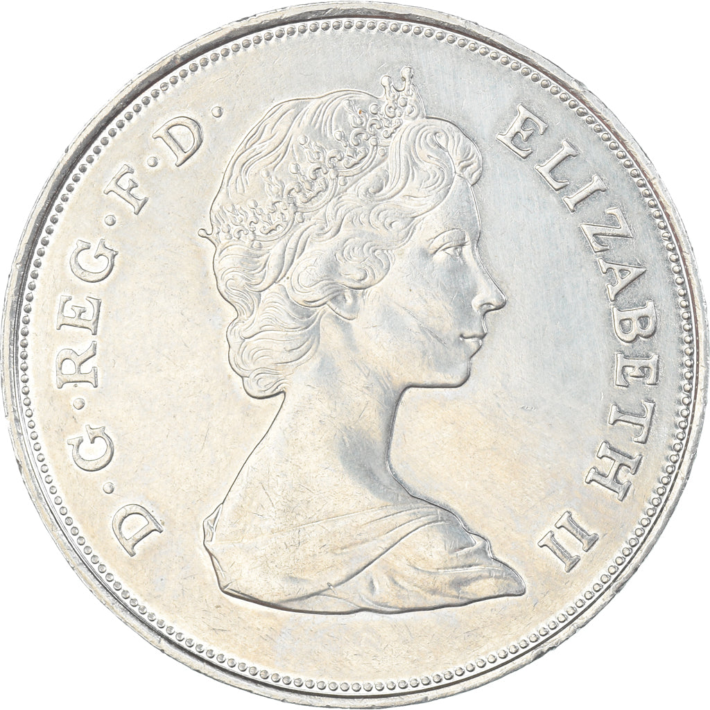 Münze, Großbritannien, 25 New Pence, 1981
