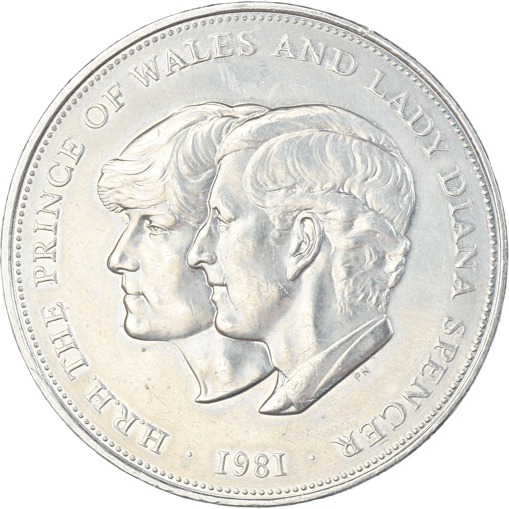 Münze, Großbritannien, 25 New Pence, 1981