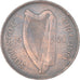 Monnaie, Irlande, Penny, 1928