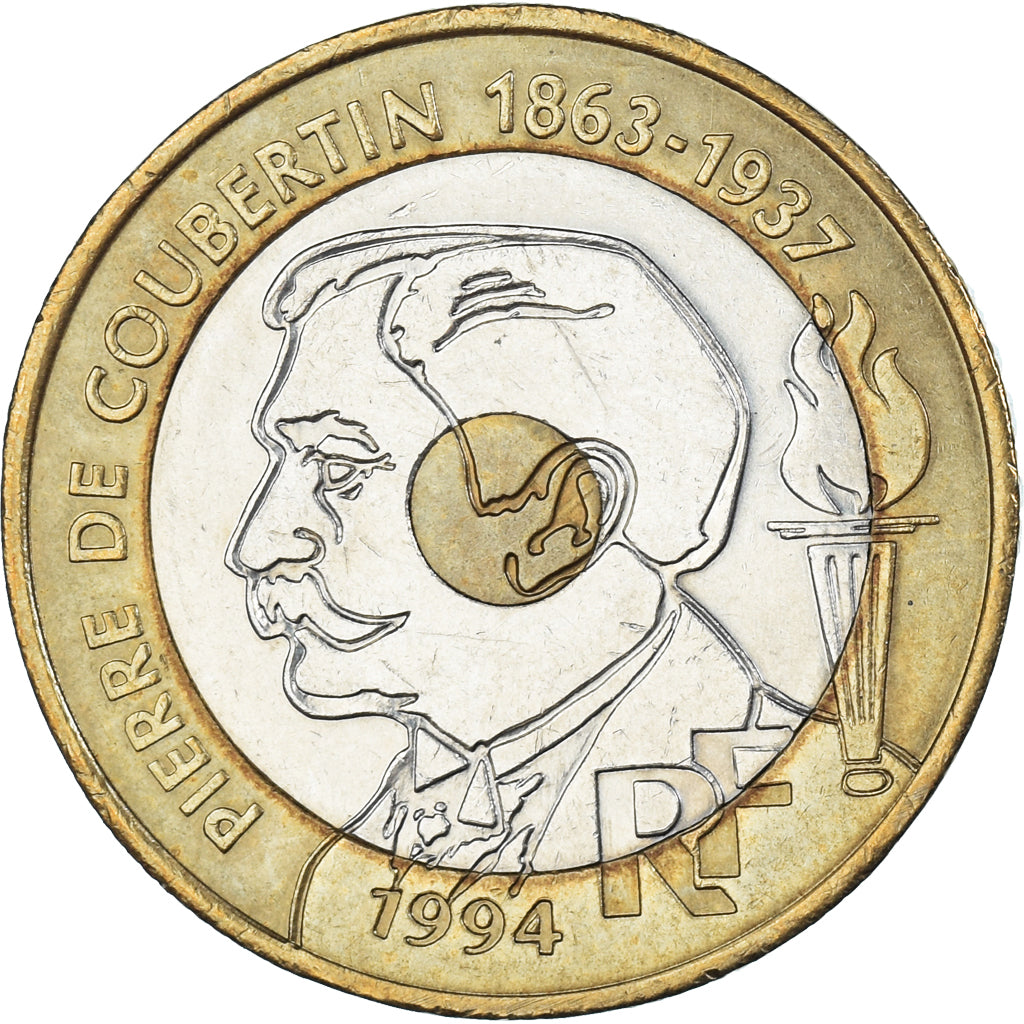 Moneta, Francja, 20 Francs, 1994