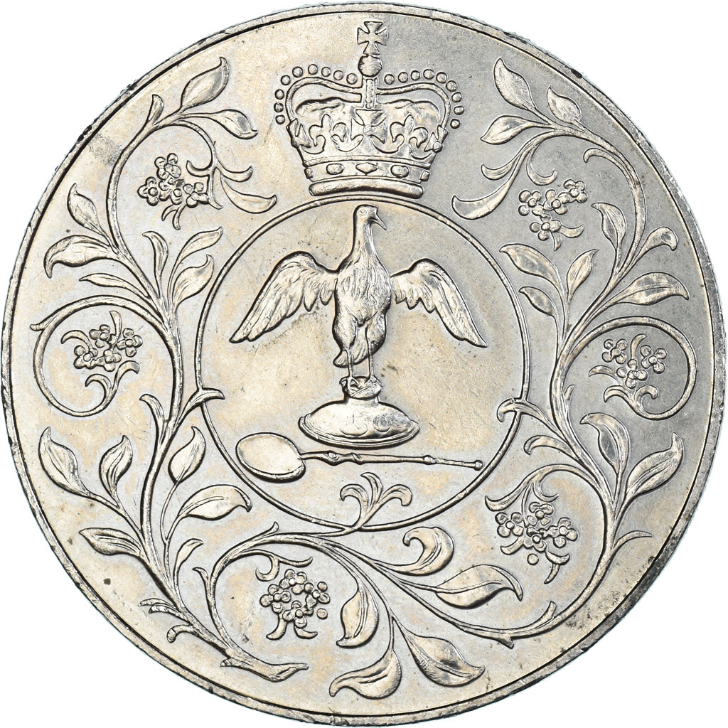 Coin, Great Britain, Crown, 1977