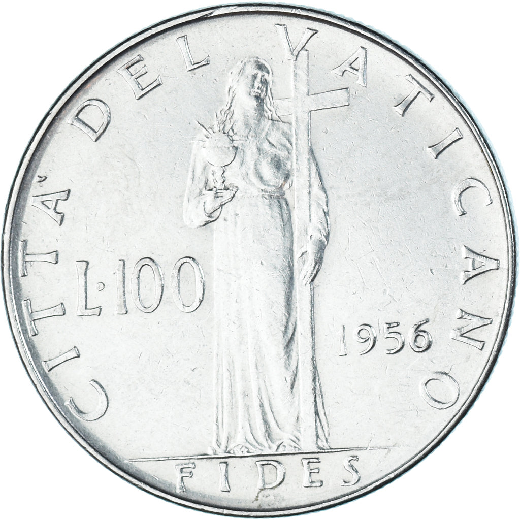 Monnaie, Vatican, 100 Lire, 1956