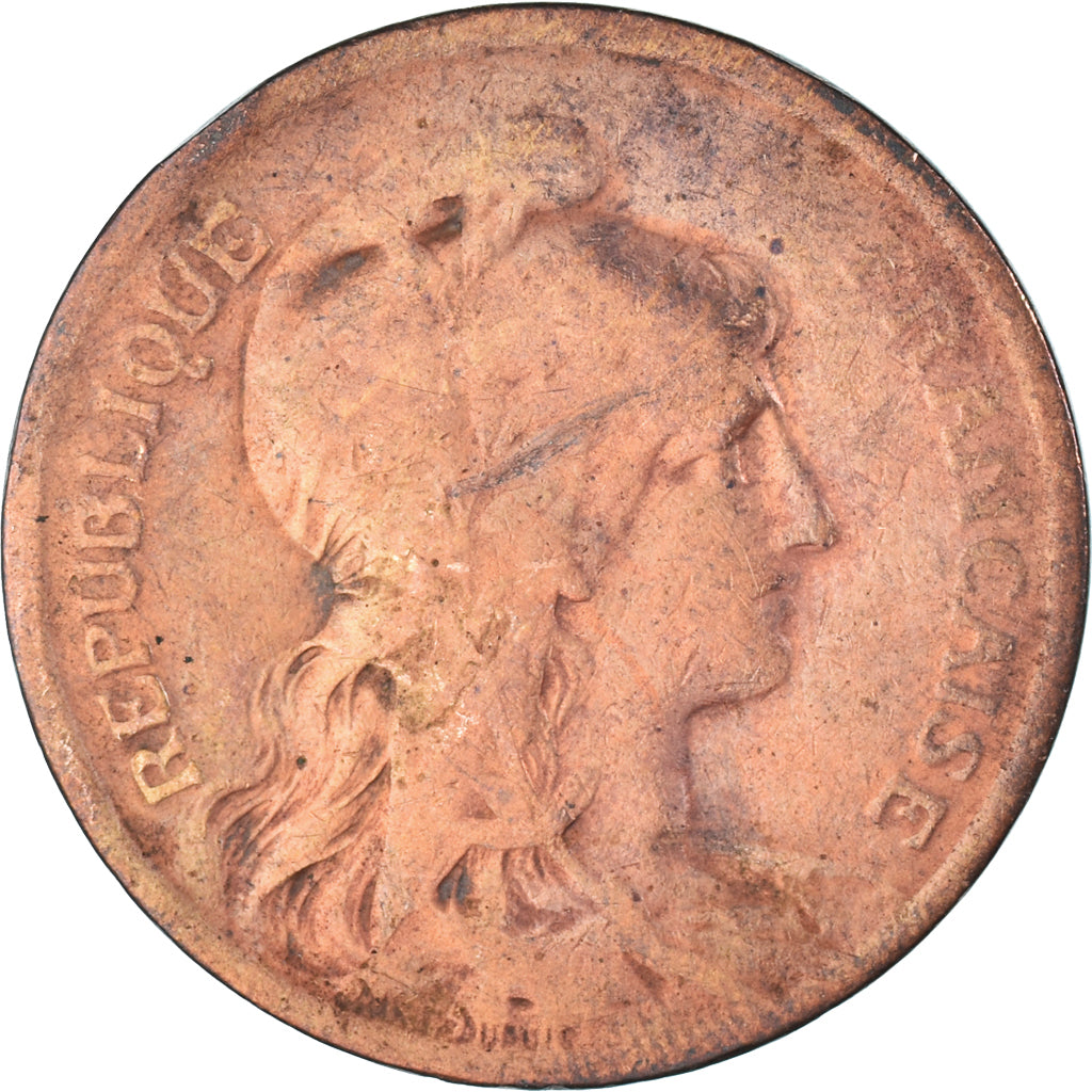 Coin, France, 10 Centimes, 1917