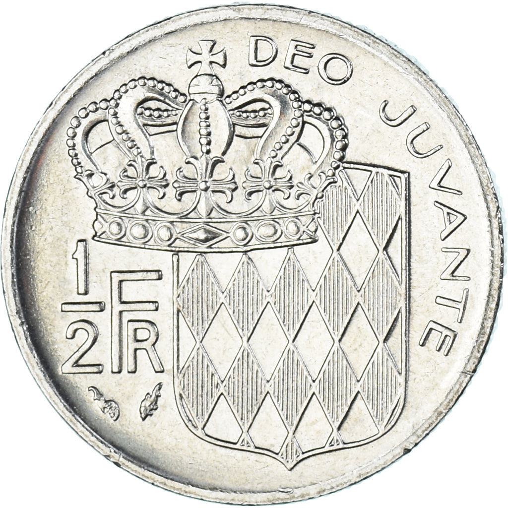 Monnaie, Monaco, 1/2 Franc, 1979