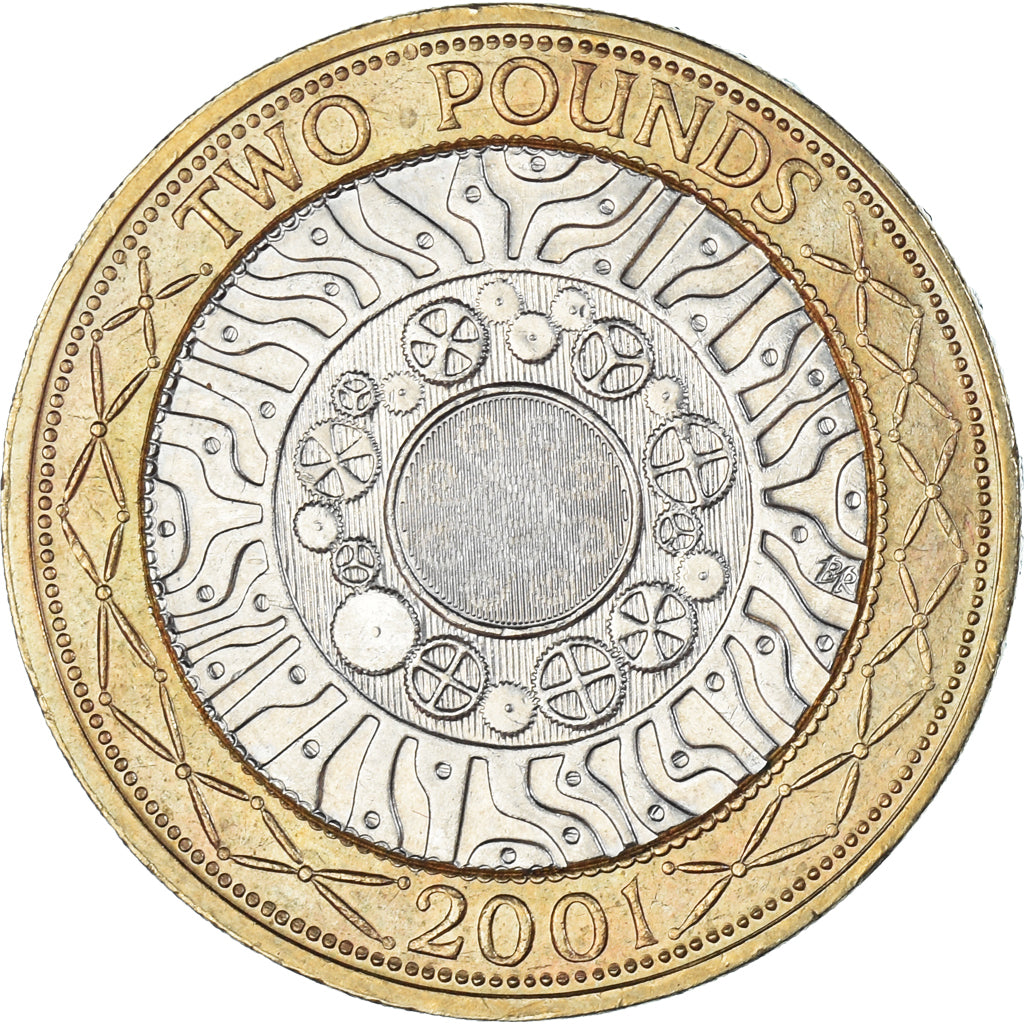 Monnaie, Grande-Bretagne, 2 Pounds, 2001