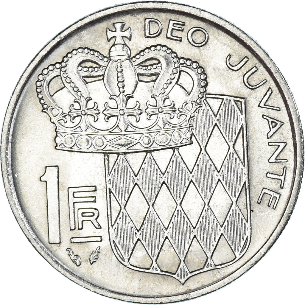 Münze, Monaco, Franc, 1977