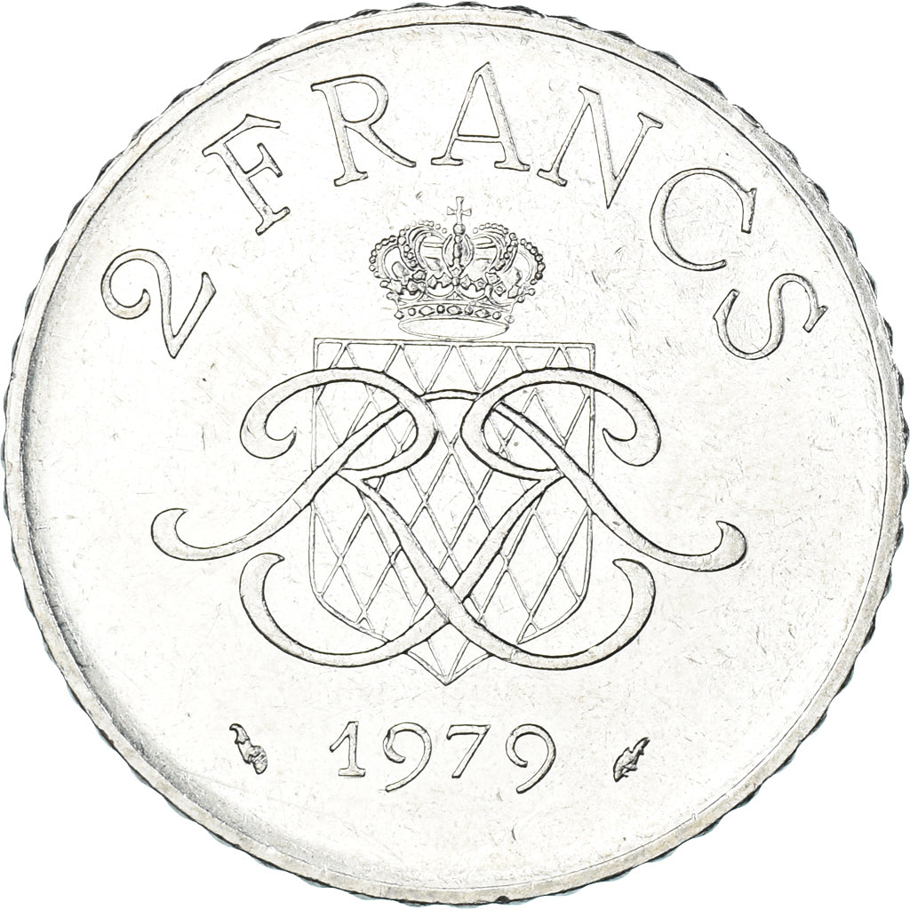 Moneta, Monaco, 2 Francs, 1979
