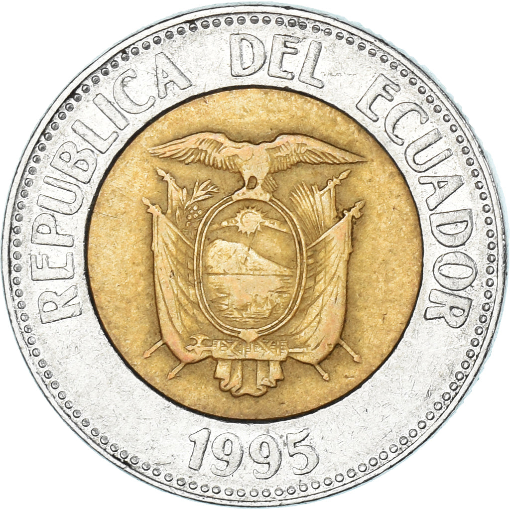Monnaie, Équateur, 100 Sucres, 1995