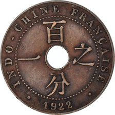 Coin, FRENCH INDO-CHINA, Cent, 1922