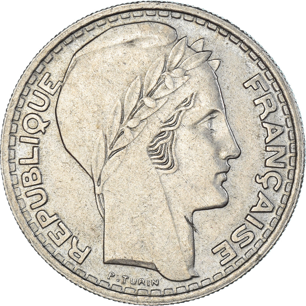 Moneda, Francia, 10 Francs, 1945