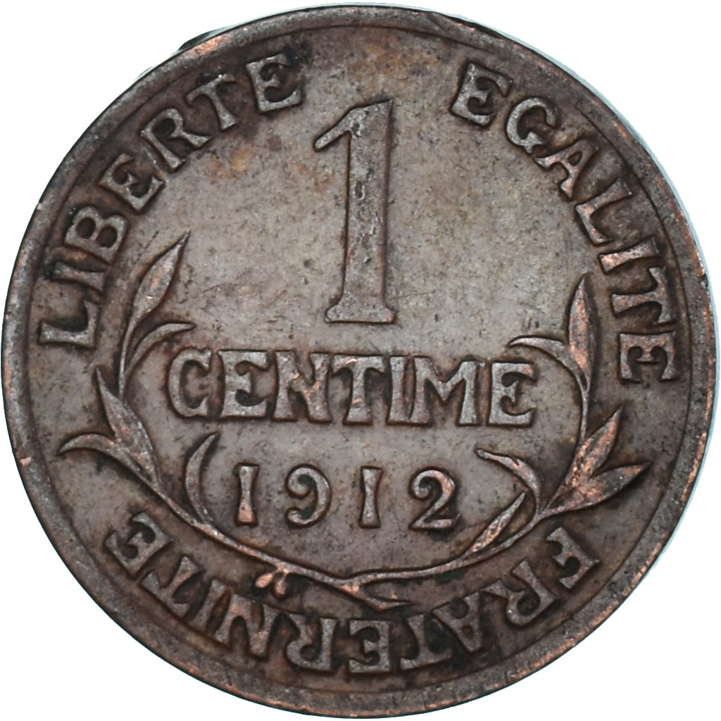 Moneta, Francia, Centime, 1912