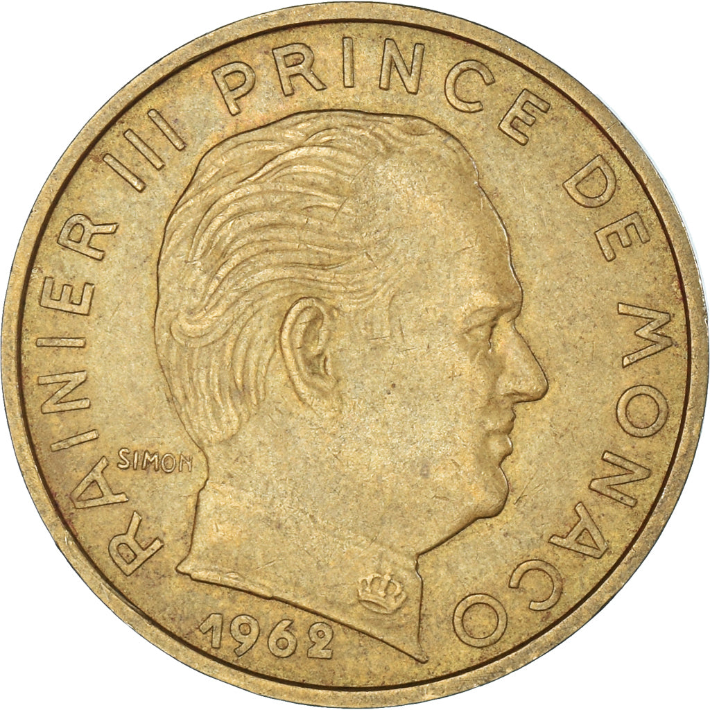 Monnaie, Monaco, 20 Centimes, 1962