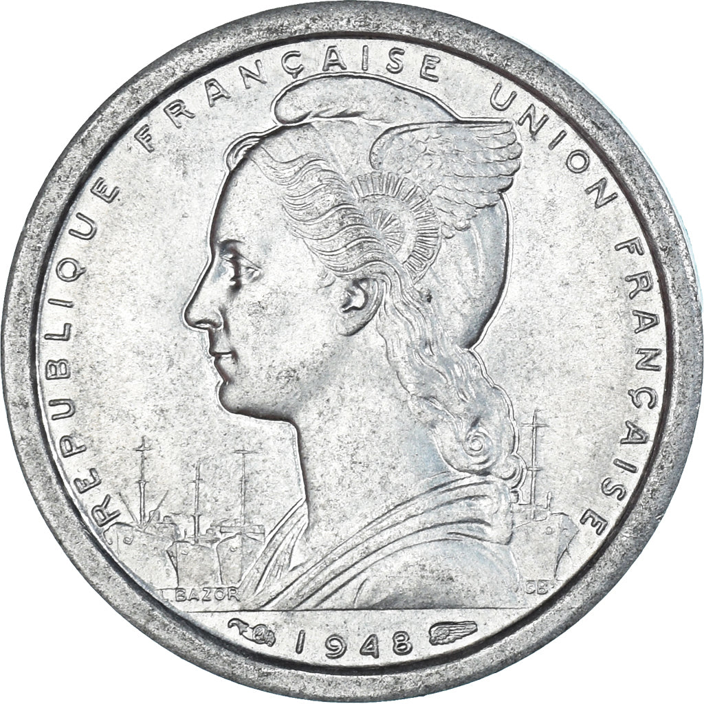 Coin, French Equatorial Africa, Franc, 1948