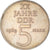 Coin, GERMAN-DEMOCRATIC REPUBLIC, 5 Mark, 1969