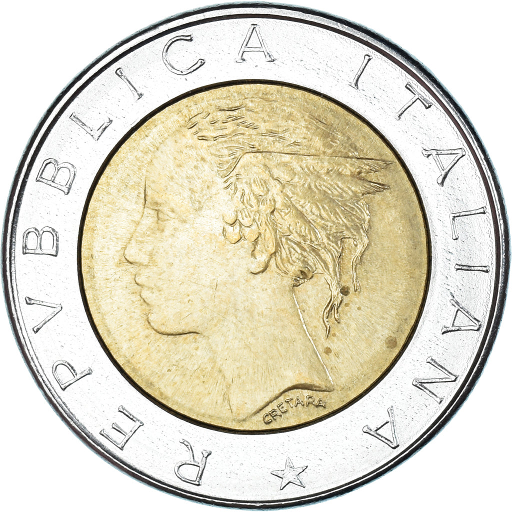 Coin, Italy, 500 Lire, 1983