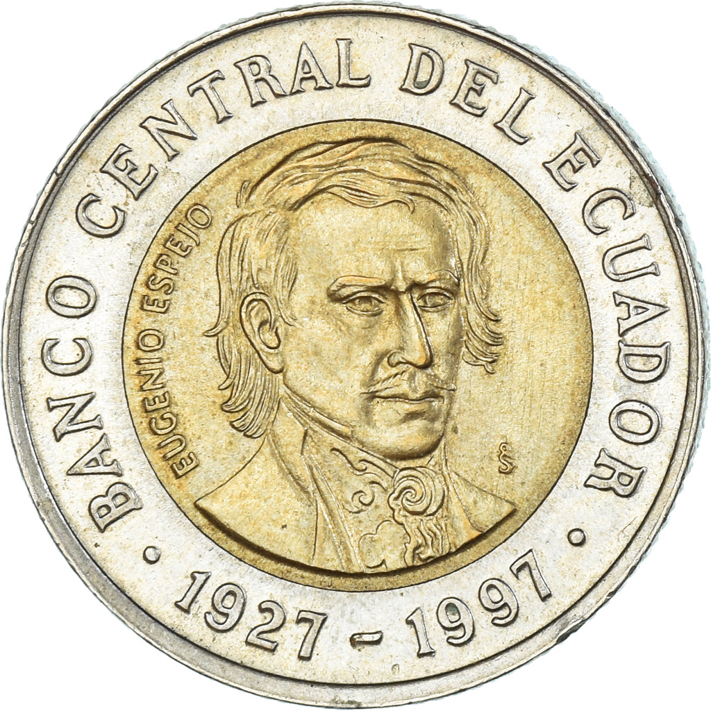 Monnaie, Équateur, 1000 Sucres, 1997