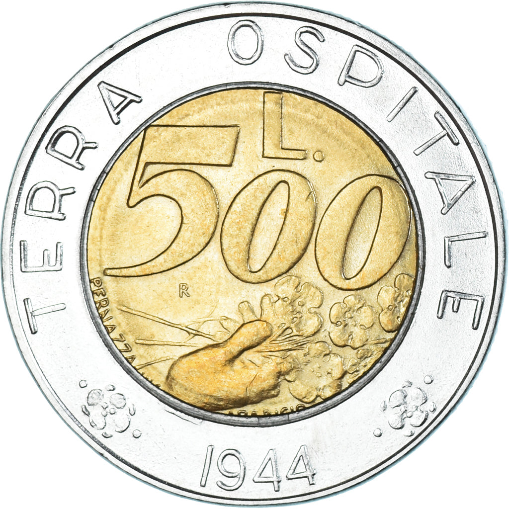 Munten, San Marino, 500 Lire, 1991
