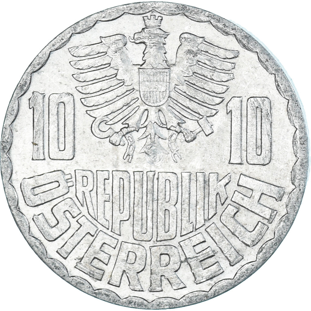 Münze, Österreich, 10 Groschen, 1967