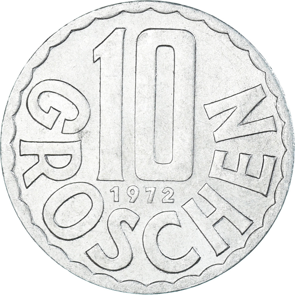 Coin, Austria, 10 Groschen, 1972