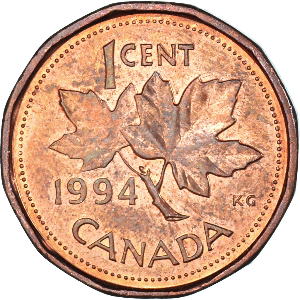 Moneta, Canada, Cent, 1994