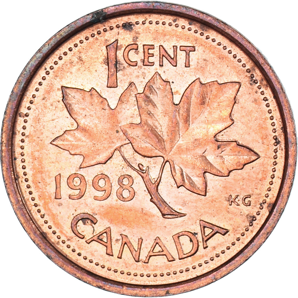Moneta, Canada, Cent, 1998