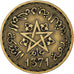 Moneta, Marocco, 10 Francs, 1371