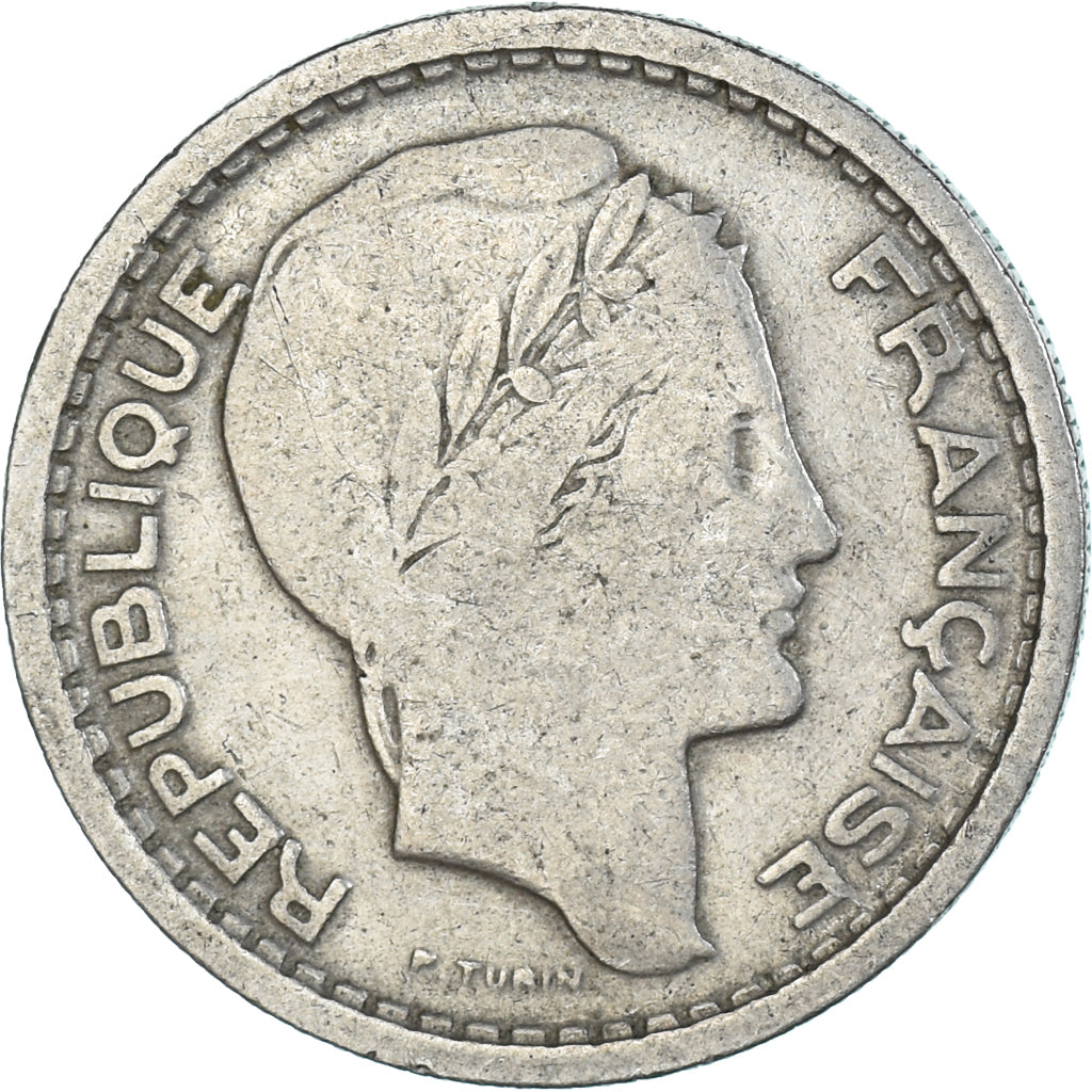 Coin, Algeria, 20 Francs, 1949