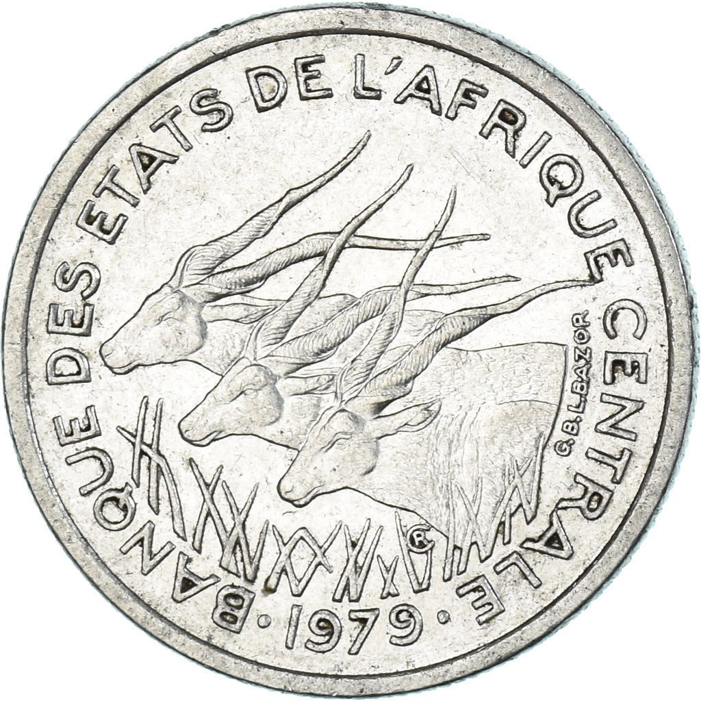 Moeda, Estados da África Central, 50 Francs, 1979
