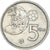 Monnaie, Espagne, 5 Pesetas, 1980