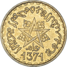 Moneda, Marruecos, 20 Francs, 1371