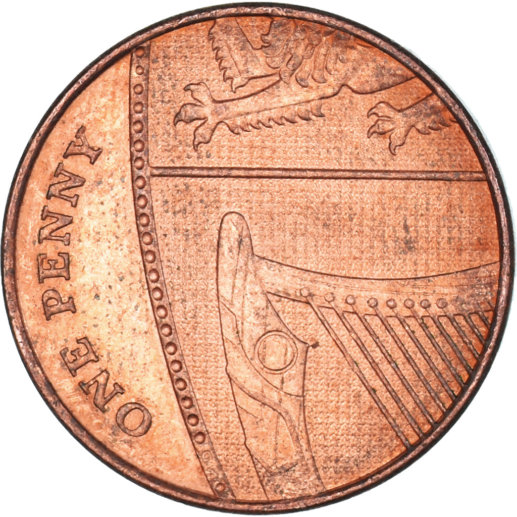 Moeda, Grã-Bretanha, Penny, 2009