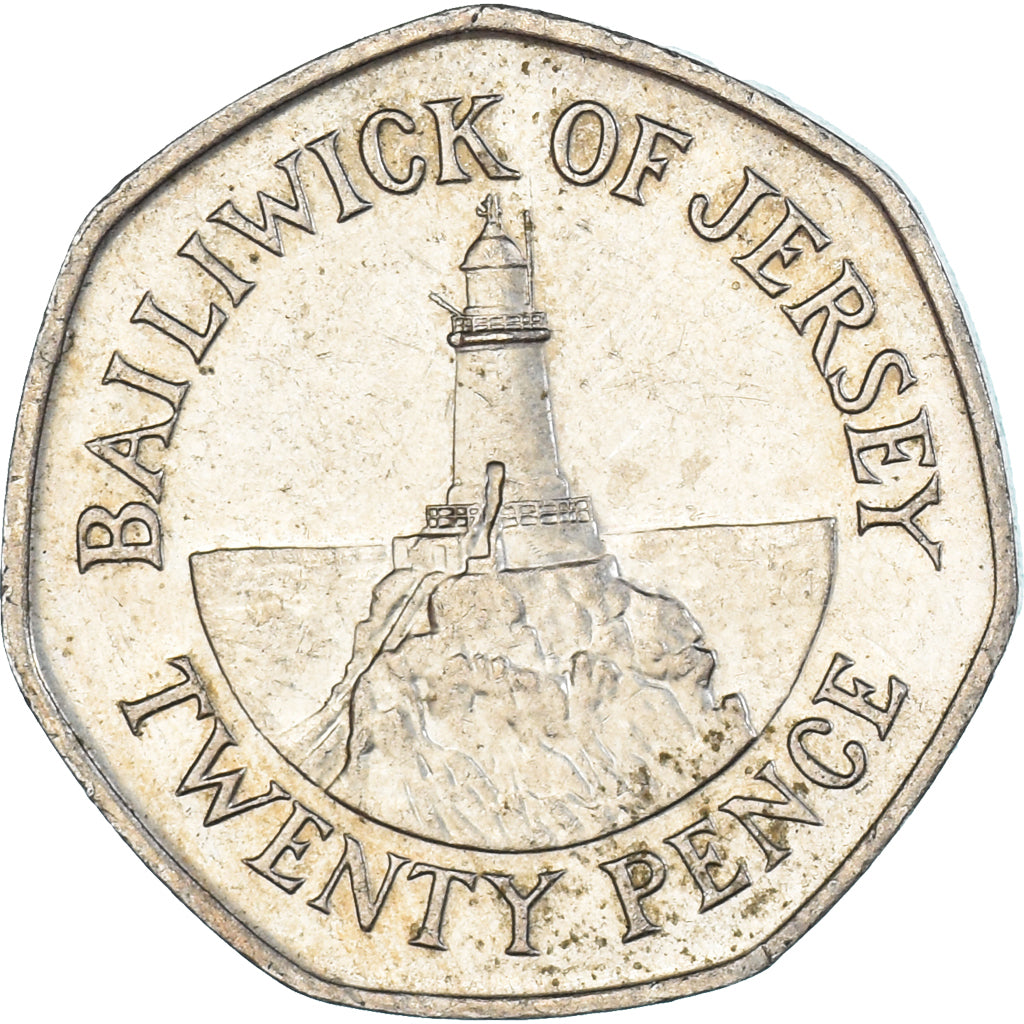 Munten, Jersey, 20 Pence, 2002