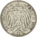 GERMANY - EMPIRE, 25 Pfennig, 1912, Berlin, KM #18, EF(40-45), Nickel, 23, 3.96