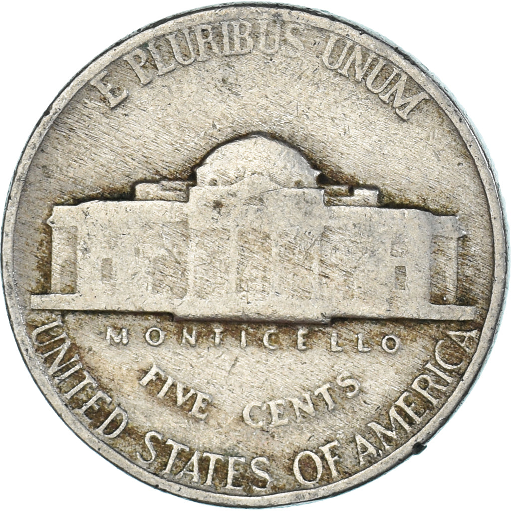 Coin, United States, 5 Cents, 1942