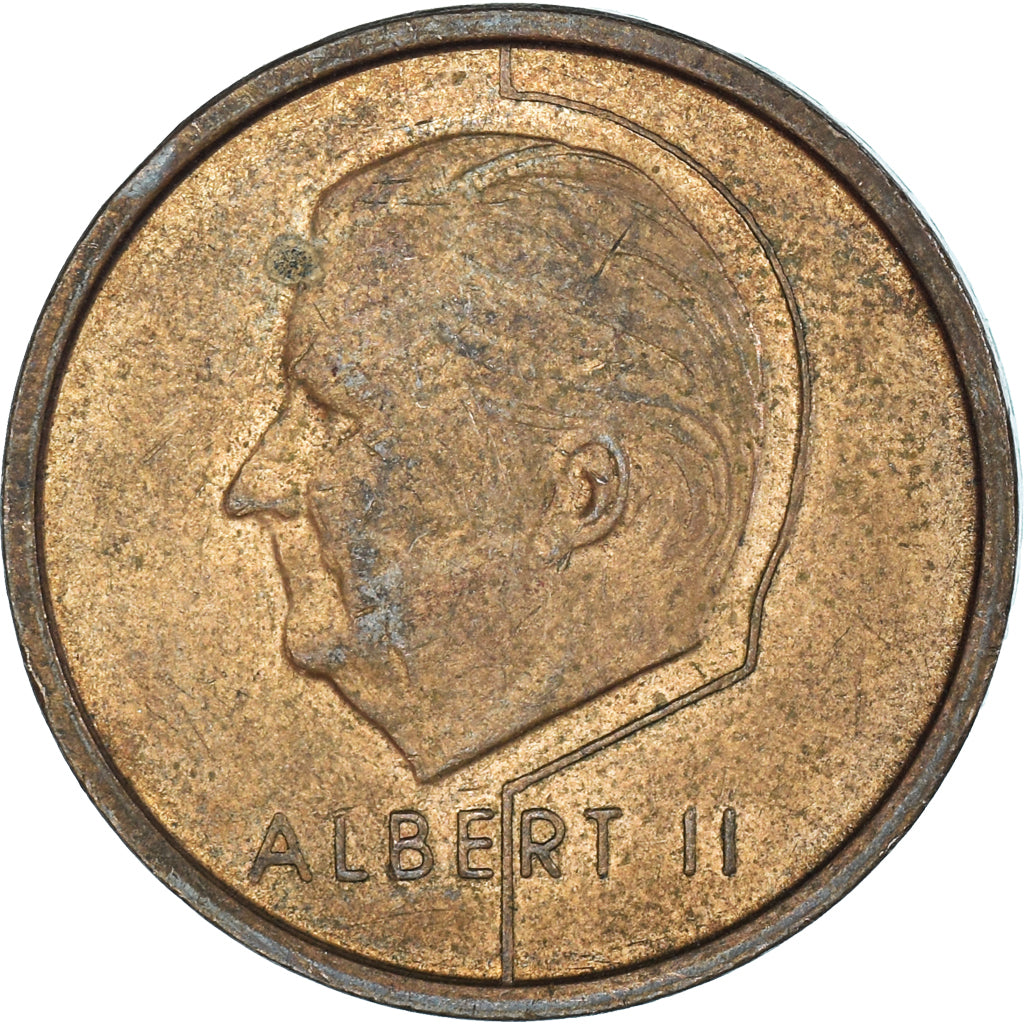 Münze, Belgien, 20 Francs, 20 Frank, 1996