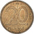 Münze, Belgien, 20 Francs, 20 Frank, 1996
