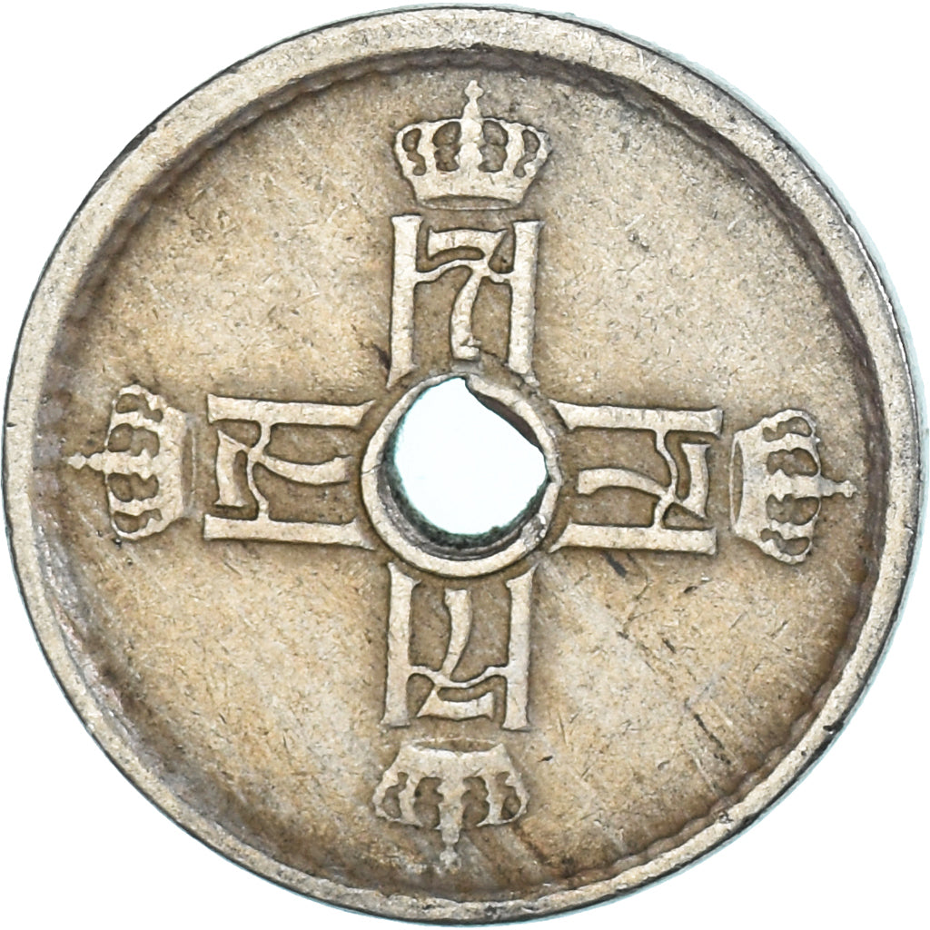 Munten, Noorwegen, 25 Öre, 1924