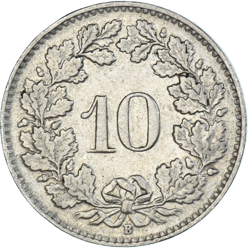 Monnaie, Suisse, 10 Rappen, 1945