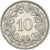 Monnaie, Suisse, 10 Rappen, 1945