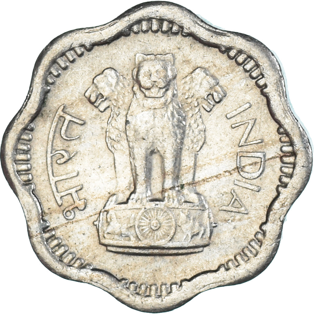 Munten, India, 2 Naye Paise, 1959