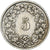 Monnaie, Suisse, 5 Rappen, 1950