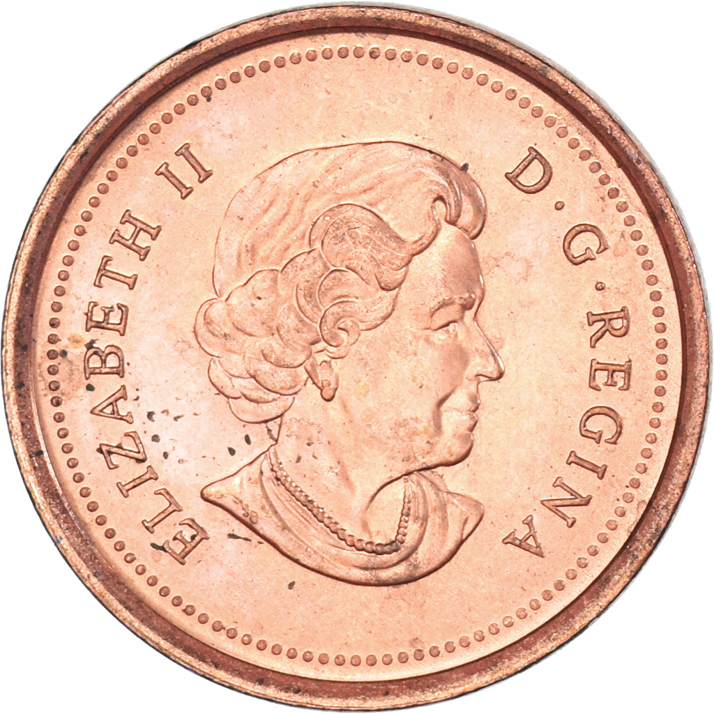 Moeda, Canadá, Cent, 2004