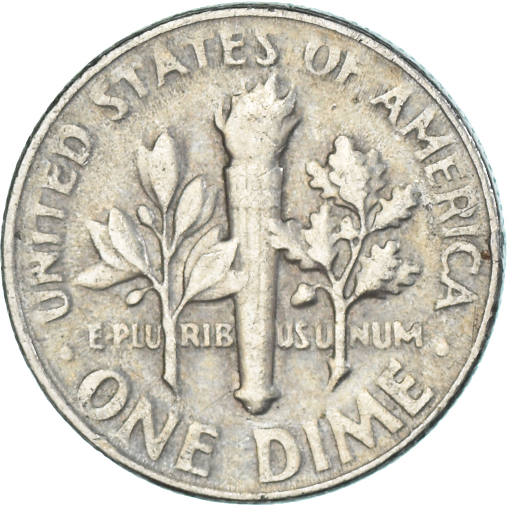 Monnaie, États-Unis, Dime, 1966