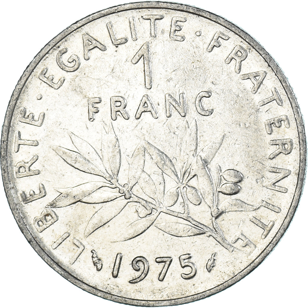 Monnaie, France, Franc, 1975